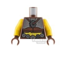 LEGO Minifigure Torso Gears Belt and Necklace