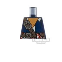 LEGO Minifigure Torso Pirate Shirt No Arms