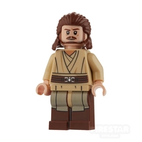 LEGO Star Wars Mini Figure - Qui-Gon Jinn,  without Cape