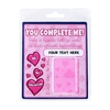 Personalised Minifigure Packaging Valentines Complete Me