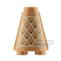Printed Cone 2x2x2 Inverted Waffle