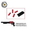 Tiny Tactical Gun Accessory - SideSaddle Shotshell Carrier And 4 Shells