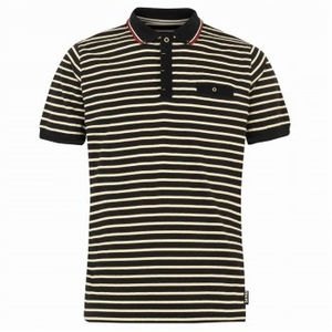 Merc Benedict One Pocket Polo Black