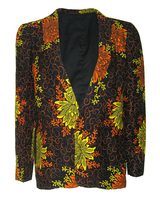 Floral Print Blazer Jacket