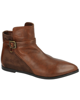 Vegan Charlotte Pointed Ankle Boots