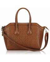 Vegan Mock Croc Cross Body Hand Bag