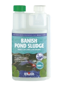 Bermuda Banish Pond Sludge 250Ml Pond Treatment