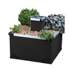 Blagdon Liberty Black Aluminium Mains Free Planter