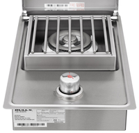 BULL Drop-In Stainless Steel Side Burner (Propane)