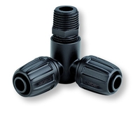 Claber 1/2 inch Elbow With Male 1/2 inch