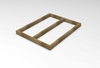 Forest Garden 4 x 3 Overlap Shed Base (Installation Included)