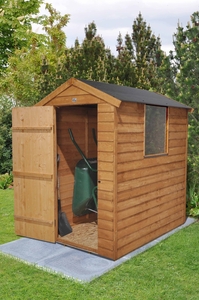 Forest Garden Apex Overlap Dipped 6 x 4 Easy Fit Roof