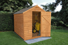 Forest Garden Apex Overlap Dipped No Window 8 x 6