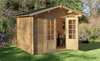 Forest Garden Bradnor Log Cabin 2.2m x 2.2m (ASSEMBLED)