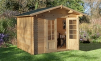 Forest Garden Bradnor Log Cabin 2.2m x 2.2m