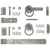 Forest Garden Europa Gate Fixings (Black Zinc Coated)
