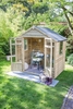 Forest Garden Oakley Overlap 7x5 Summerhouse (Installation Included)