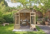 Forest Garden Oakley Summerhouse - Overlap Pressure Treated 7 x 5 (ASSEMBLED)
