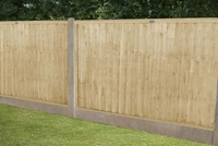 Forest Garden Pressure Treated Closeboard Fence Panel 6ft x 4ft (1.83m x 1.22m)