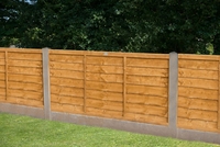 Forest Garden Trade Lap Fence Panel 6ft x 4ft (1.83m x 1.22m)