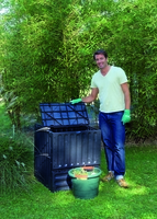 Garantia Eco King Composter 400 Litres (Black)