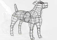 Gardening Delights Jack Russell Frame