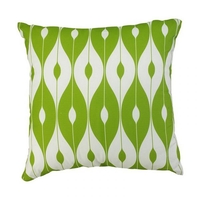 Glendale 18x18" Scatter Cushion Green Pattern