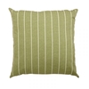 Glendale 18x18" Scatter Cushion Green Stripe