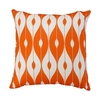 Glendale 18x18" Scatter Cushion Orange Pattern