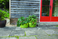 Haxnicks Oxford Fabric Planters Medium 2 Pack