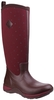 Muck Boots Arctic Adventure Pull On Wellington Boot (Cordovan Red Quilt)