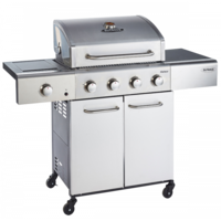 Outback Meteor 4 Burner Stainless Steel Gas BBQ