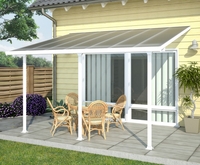 Palram Feria 3X4.2 Patio Cover (White)