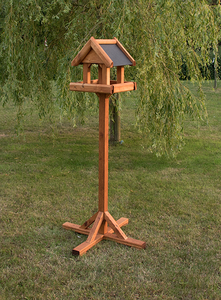 Riverside Woodcraft Buttermere Slate Effect Bird Table (Large)