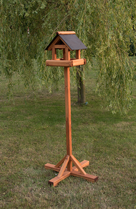 Riverside Woodcraft Sherringham Slate Effect Bird Table (Medium)