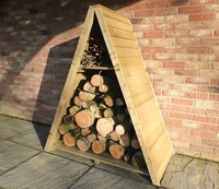 Shire Small Triangular Pressure Treated Log Store