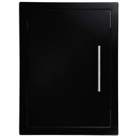 Sunstone Outdoor Kitchen Black Series Vertical Dry Storage Cabinet