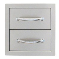 Sunstone Outdoor Kitchen Double Drawer