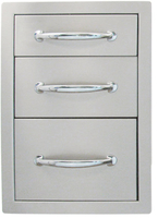 Sunstone Outdoor Kitchen Triple Access Drawer (Large)