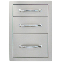 Sunstone Outdoor Kitchen Triple Access Drawer