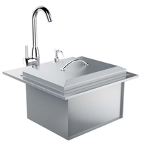 Sunstone Premium Outdoor Kitchen Drop in Sink