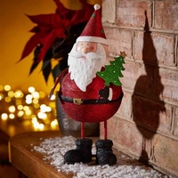 Three Kings Sparkly Santa