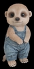 Vivid Arts Baby Meerkat Dungarees - Size D