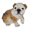 Vivid Arts Real Life Sitting Bulldog - Size A - LARGE