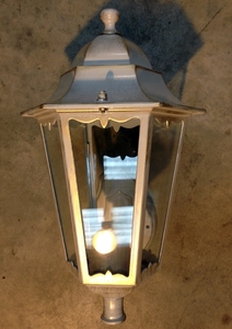 White - Victorian Nickleby Wall Lamp