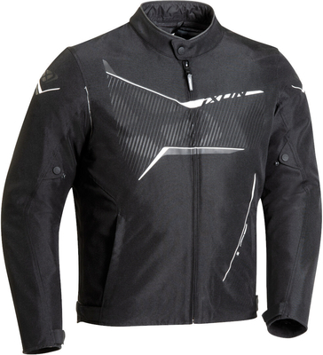 Ixon Slash-C Motorrad
Textiljacke,  schwarz-weiss, 
Größe 6XL
