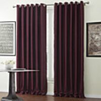 (1 Panel) Classic Texture Embossed Blackout Curtains