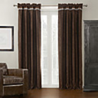 (1 Panel) Neoclassical Abstract Leaf Blackout Curtains