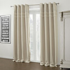 (1 Panel) Polyester Soft Solid Blackout Curtains