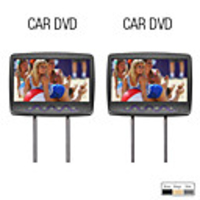 10.1 Inch Headrest Car DVD Player Support Games,  SD Card(1 Pair)
